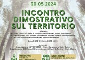 Incontro dimostrativo sul Territorio sulle tecniche e le strategie applicative di conservazione e gestione forestale (nell'ambito del progetto In Vouderm)