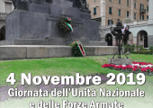 4 Novembre 2019 - Giornata dell'Unità Nazionale e delle Forze Armate